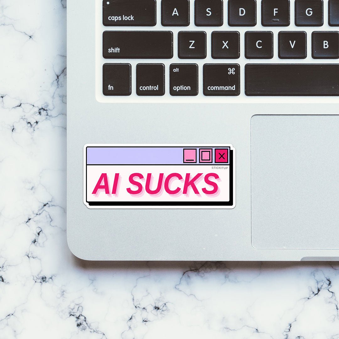 AI Sucks Sticker