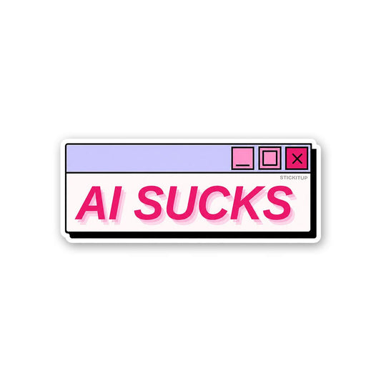 AI Sucks Sticker