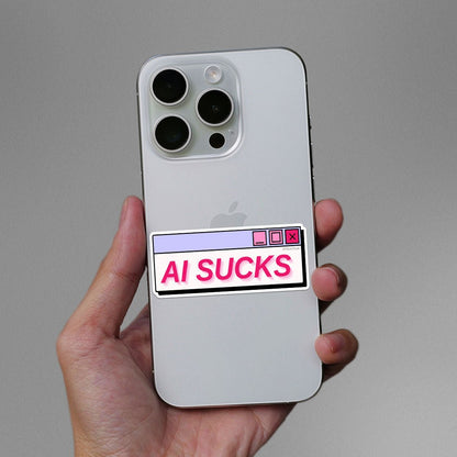 AI Sucks Sticker