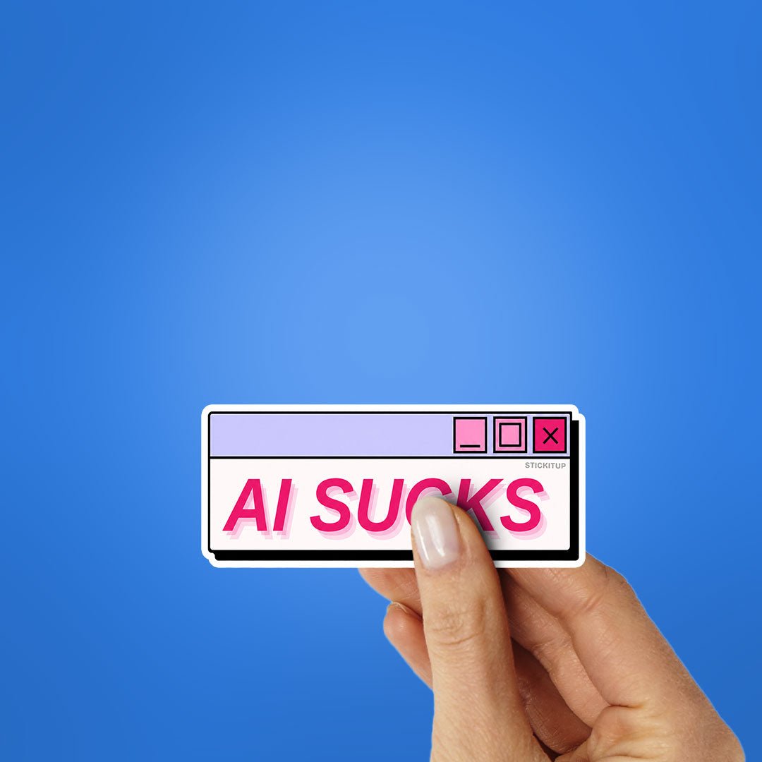 AI Sucks Sticker