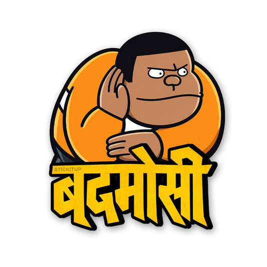 Badmaashi Sticker