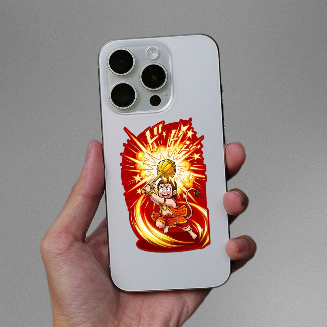 Ball Hanuman Art Sticker