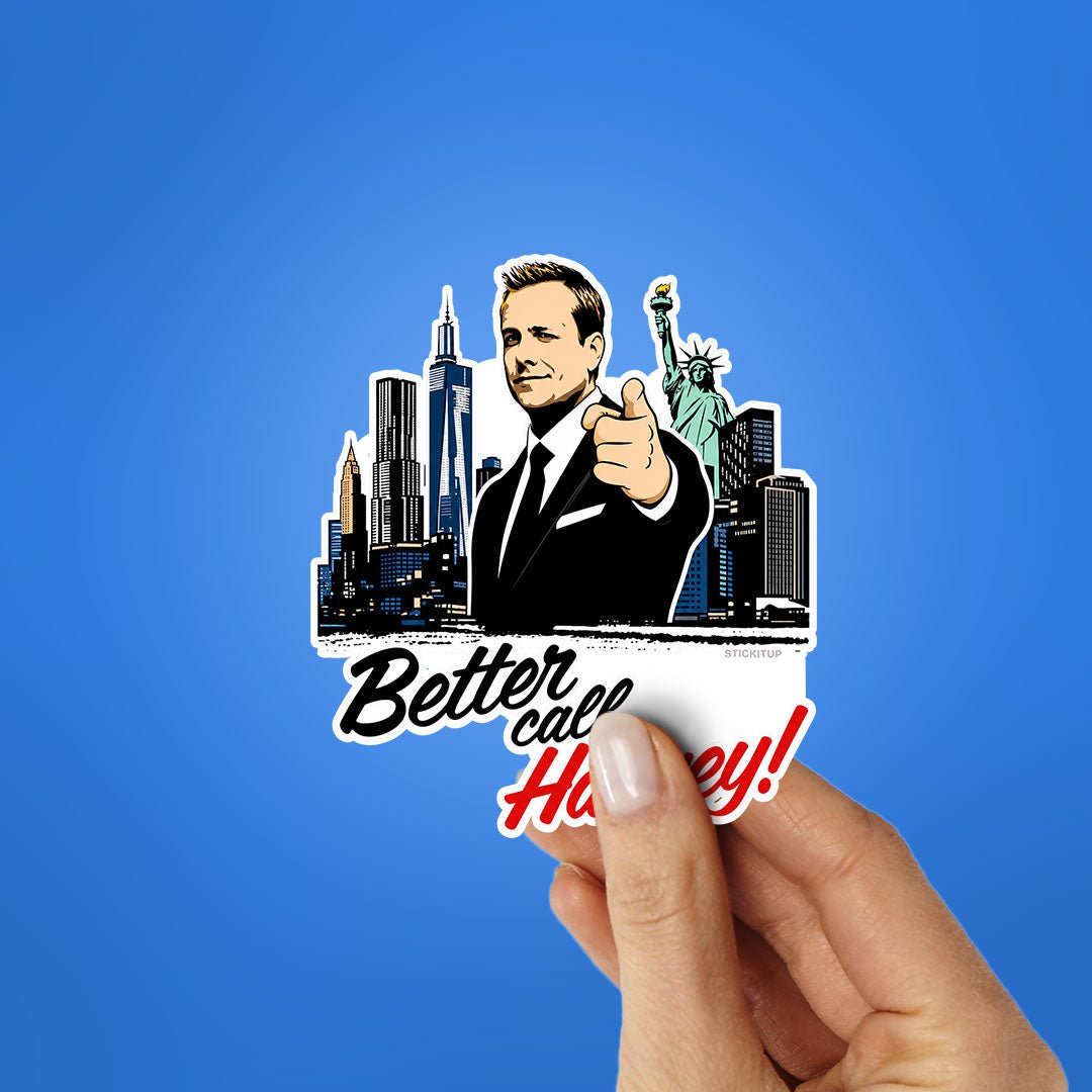 Better Call Harvey Sticker