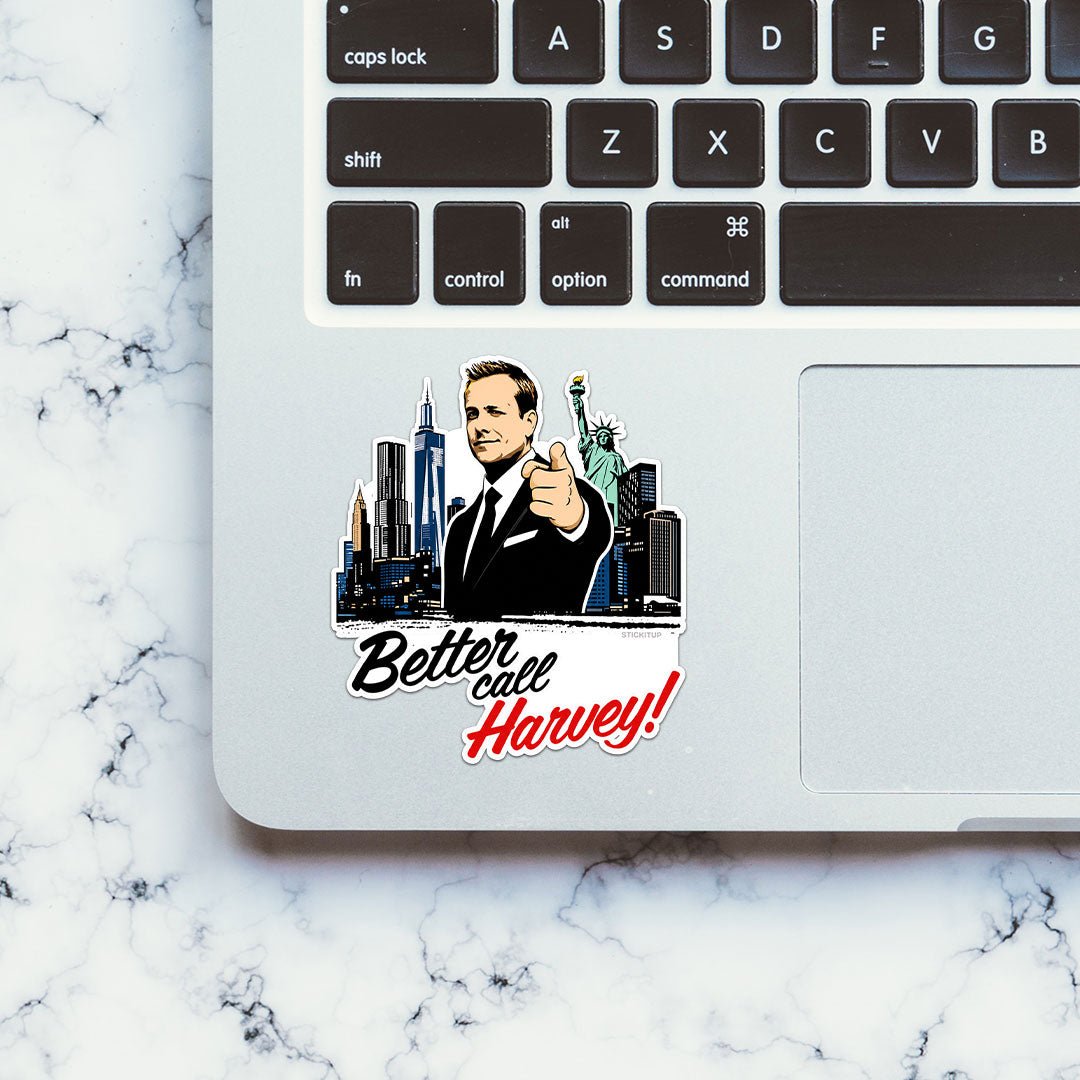 Better Call Harvey Sticker