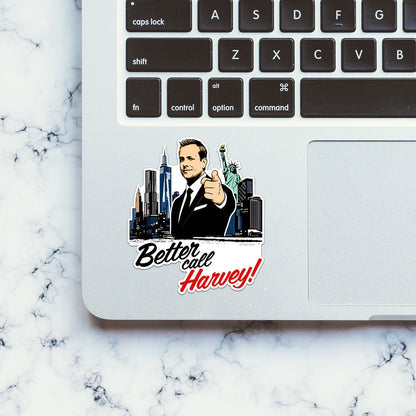 Better Call Harvey Sticker