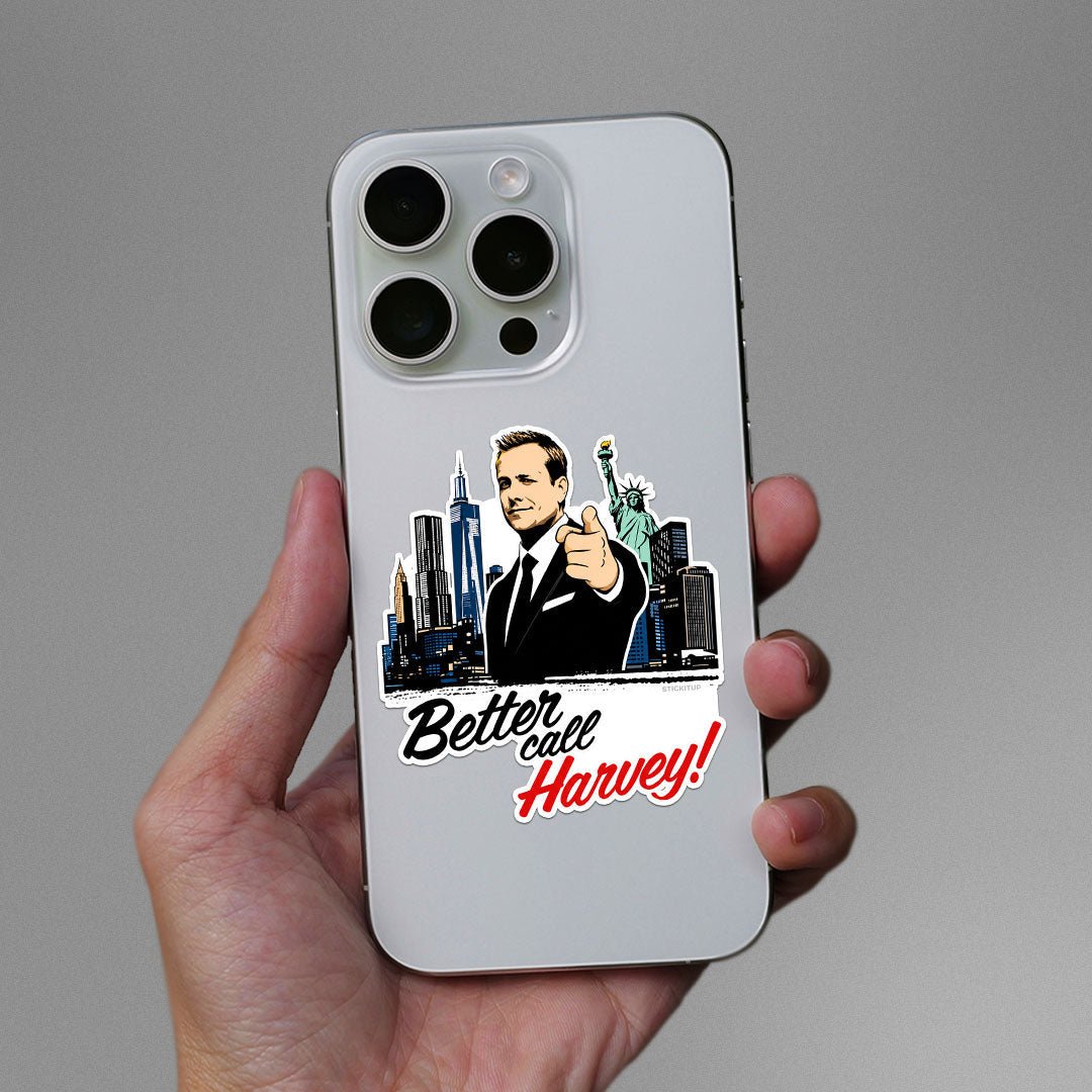 Better Call Harvey Sticker