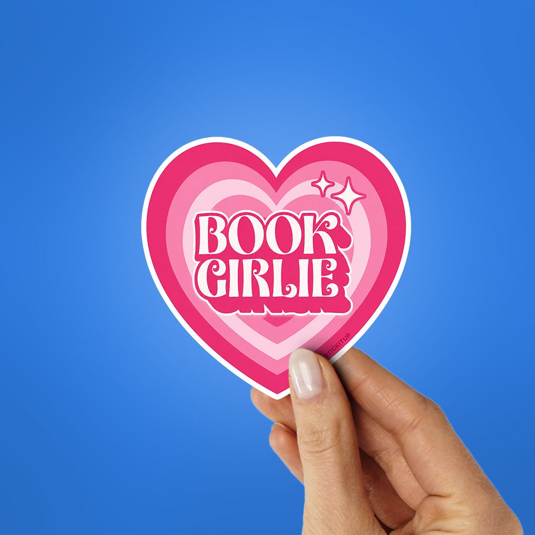 Book Girlie Sticker