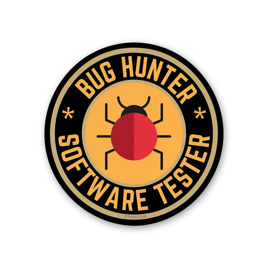 Bug Hunter Software Tester Sticker