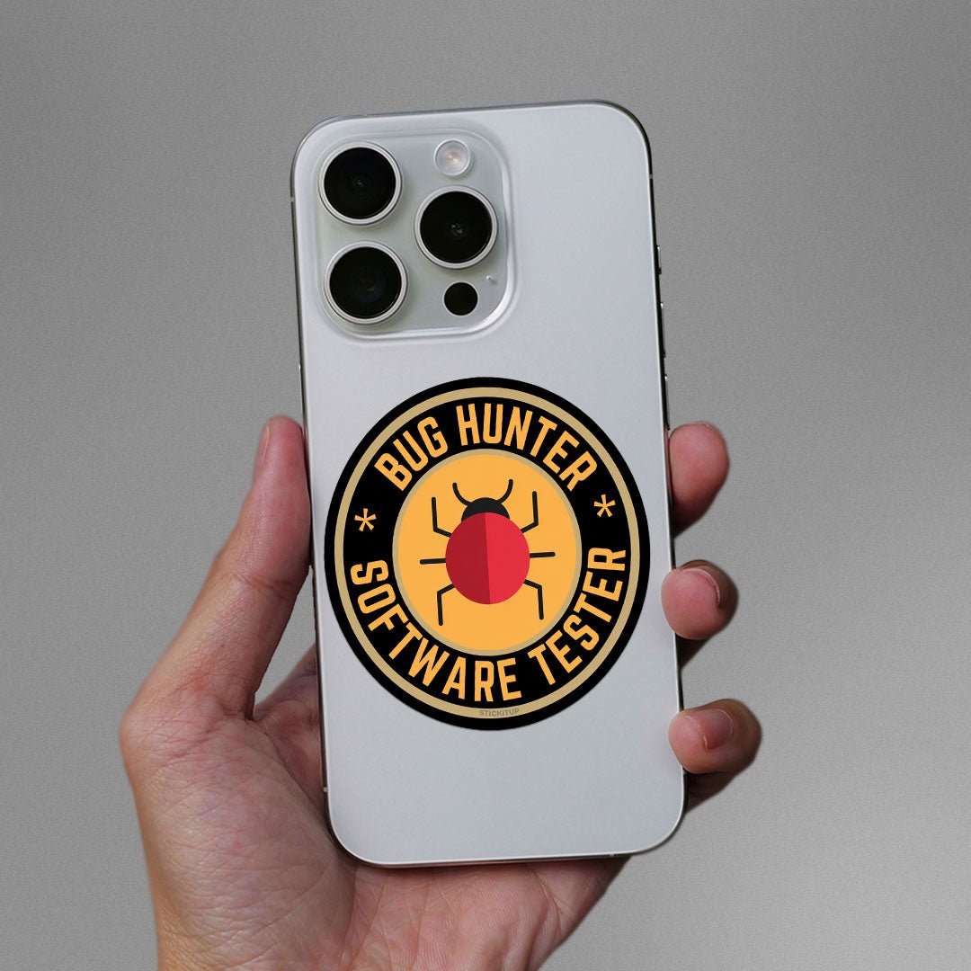Bug Hunter Software Tester Sticker