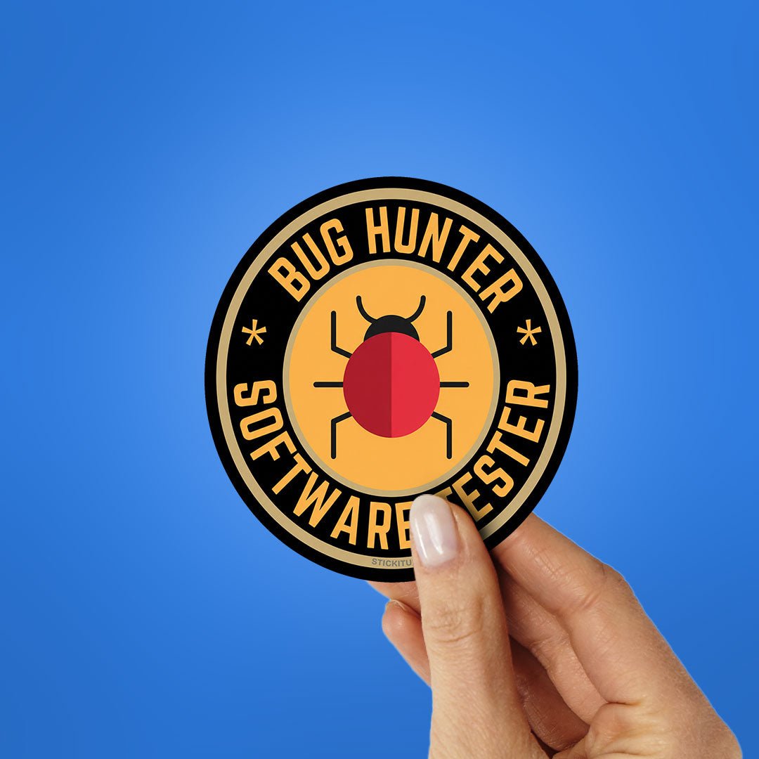 Bug Hunter Software Tester Sticker