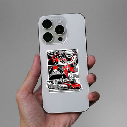 Car Vrooom Sticker