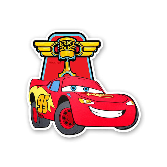 Champion Piston Trophy Sticker