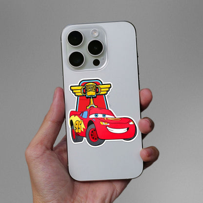 Champion Piston Trophy Sticker