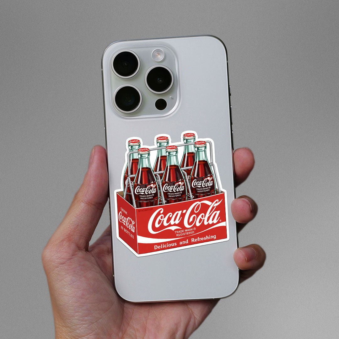 Classic Soda Bottles Sticker