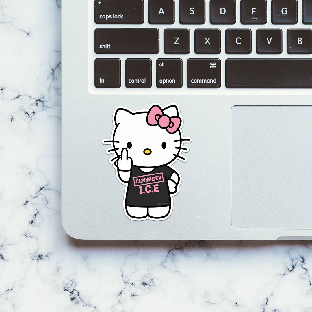 Cute Cat Censored Sticker