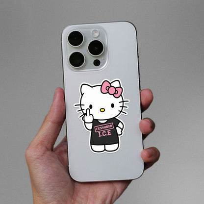 Cute Cat Censored Sticker