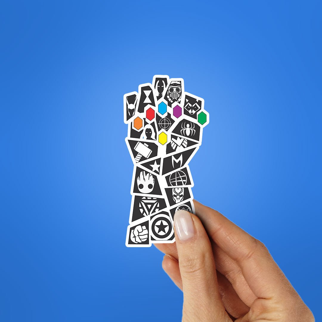 Dark Figure Art Sticker