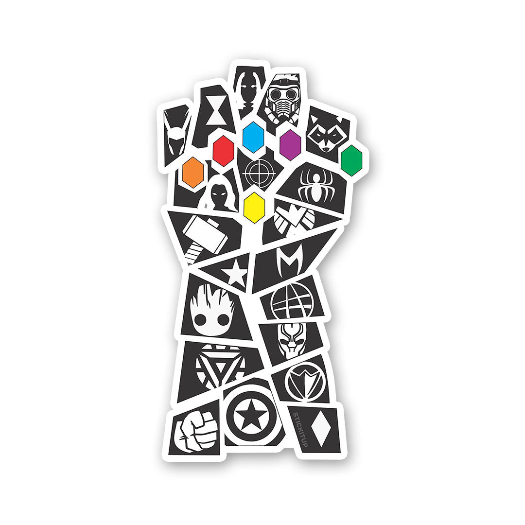 Dark Figure Art Sticker
