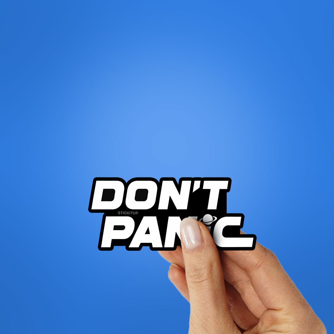 Don't Panic Sticker