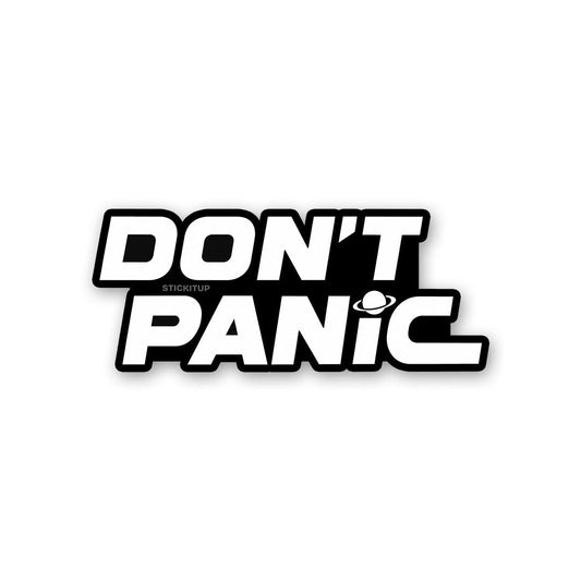 Don't Panic Sticker