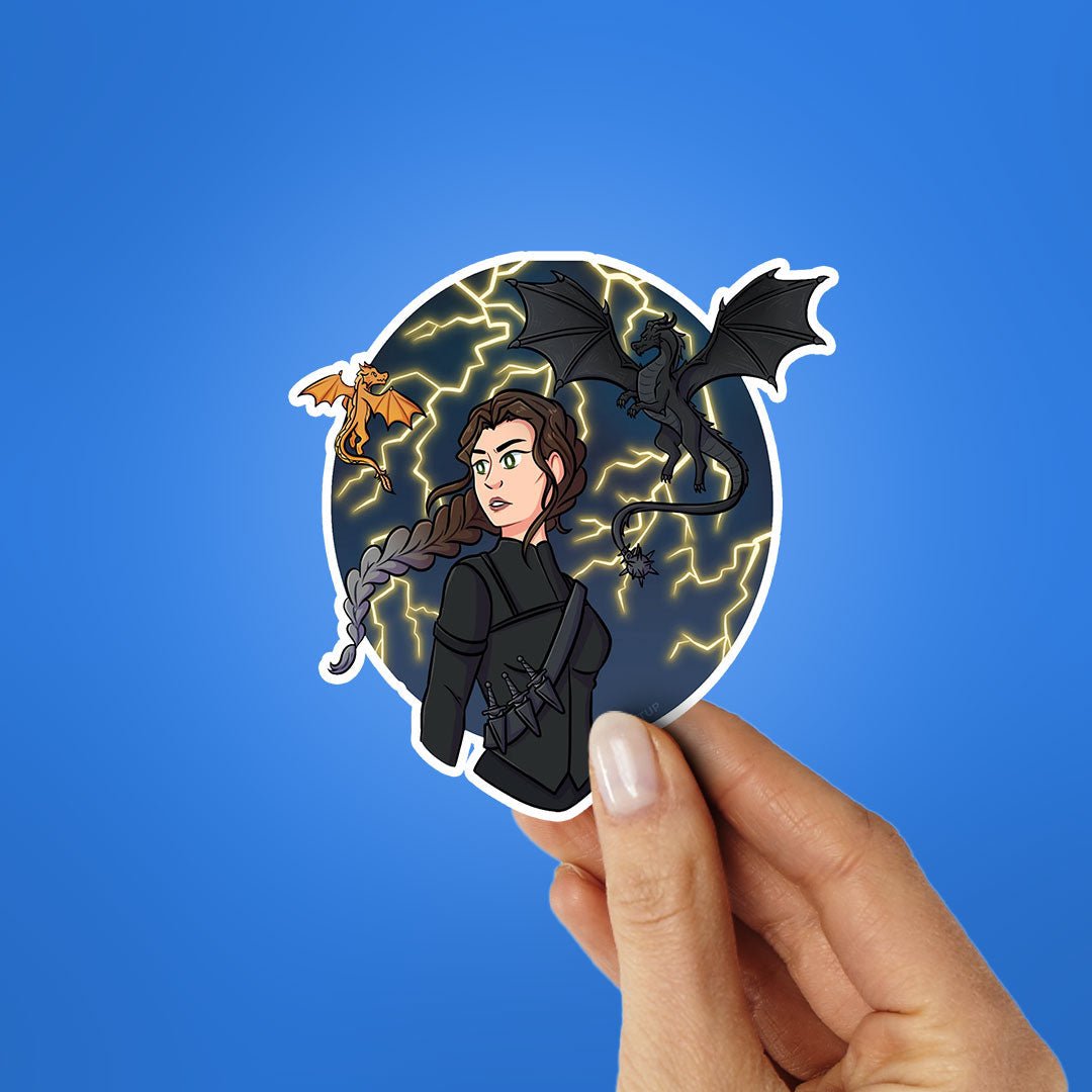 Dragon Queen Sticker