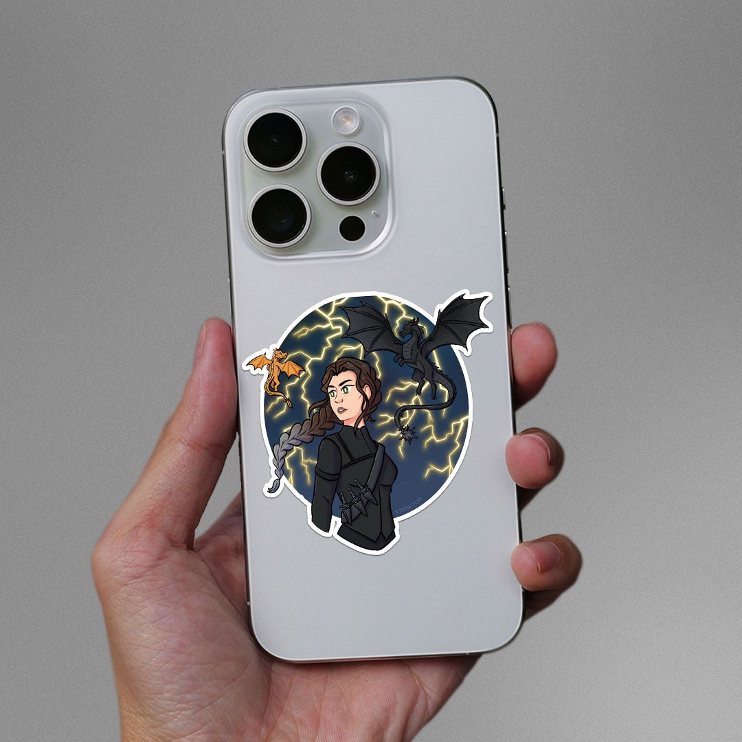 Dragon Queen Sticker