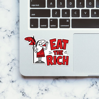 Eat the Rich Sticker
