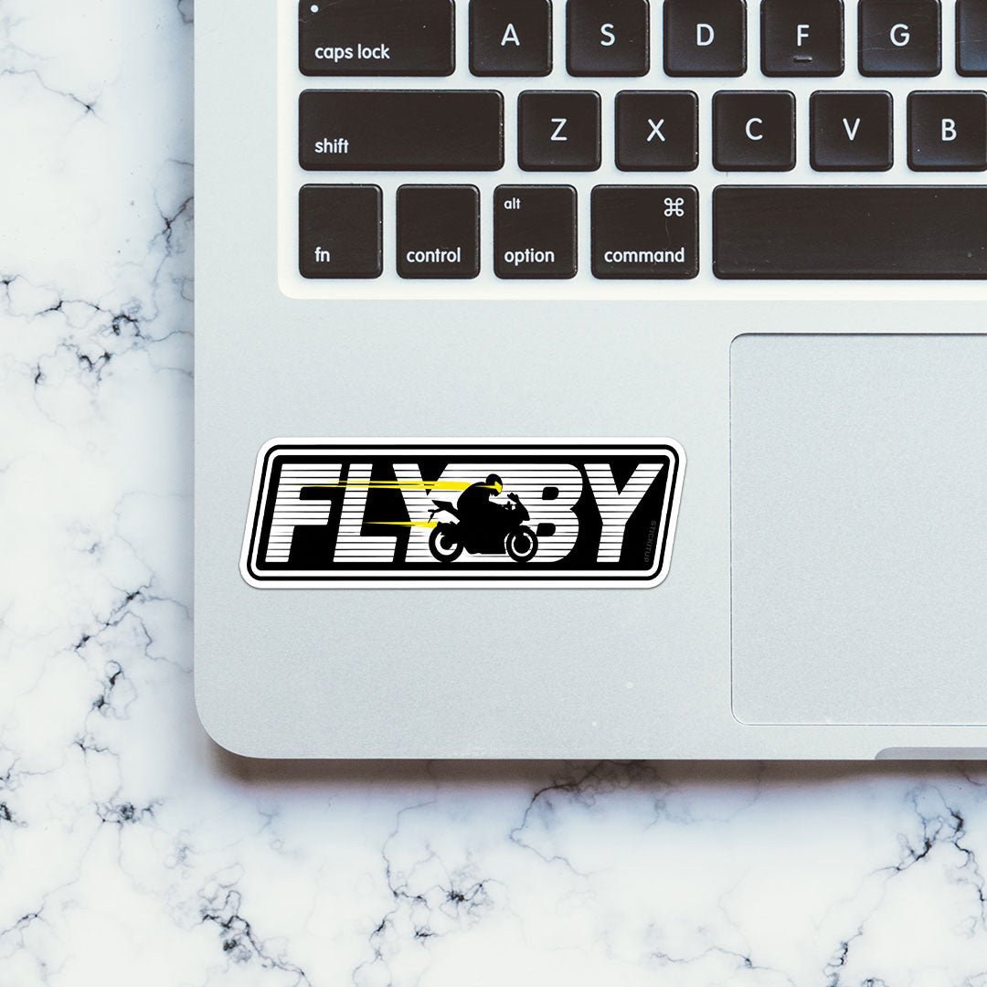 Fly By Sticker