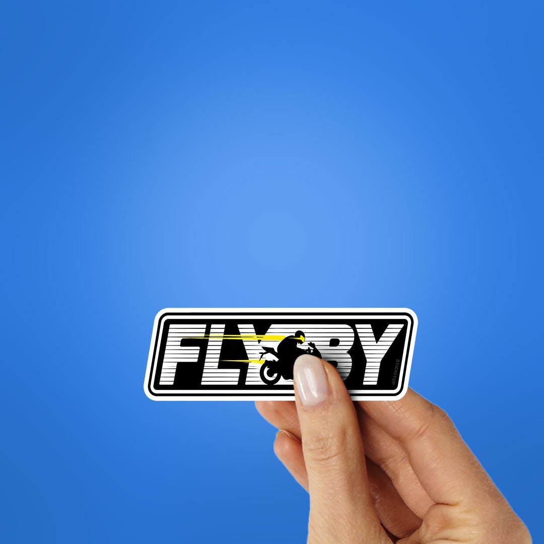 Fly By Sticker