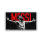 Footballer Arms Outstretched Glitter Sticker