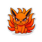 Fox Creature Art Sticker