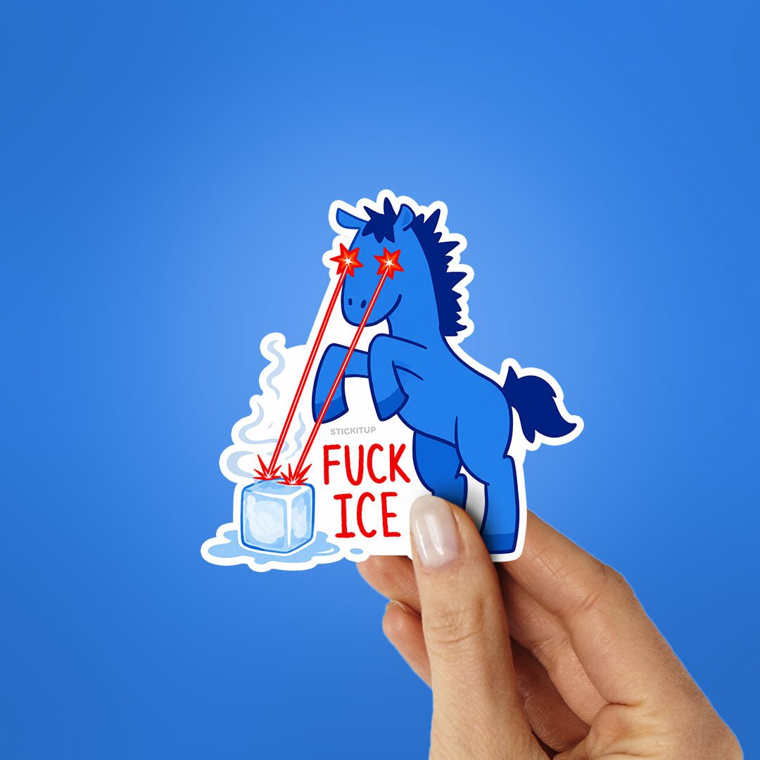 Freeze Ice Sticker