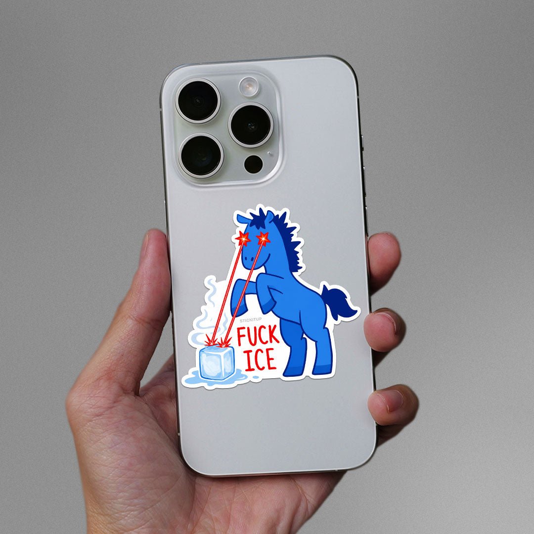 Freeze Ice Sticker