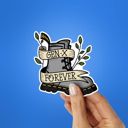 Gen X Forever Sticker