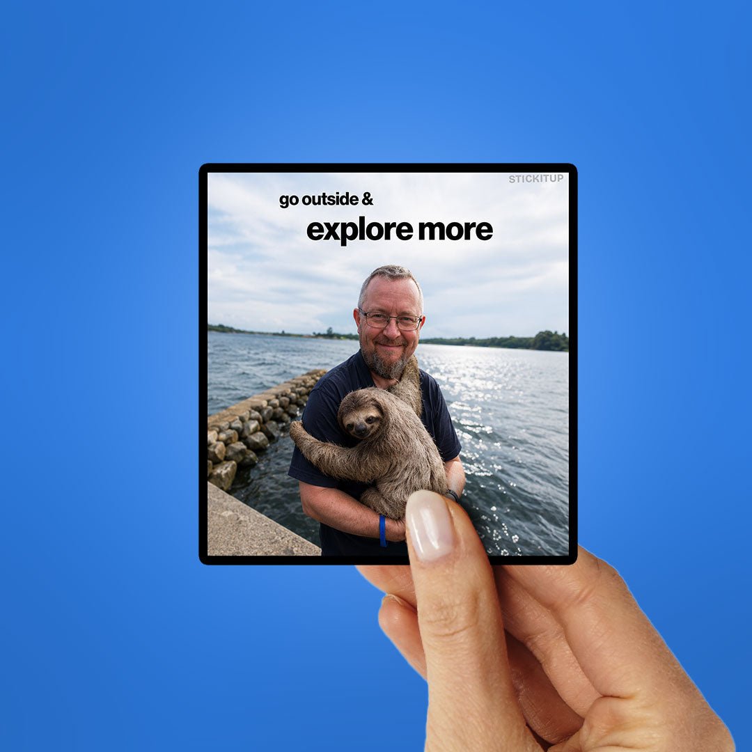 Go Outside and Explore More Sticker