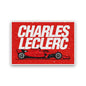 Grand Prix Racer Red Car Glitter Sticker