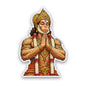 Hanuman With Garlands Glitter Sticker