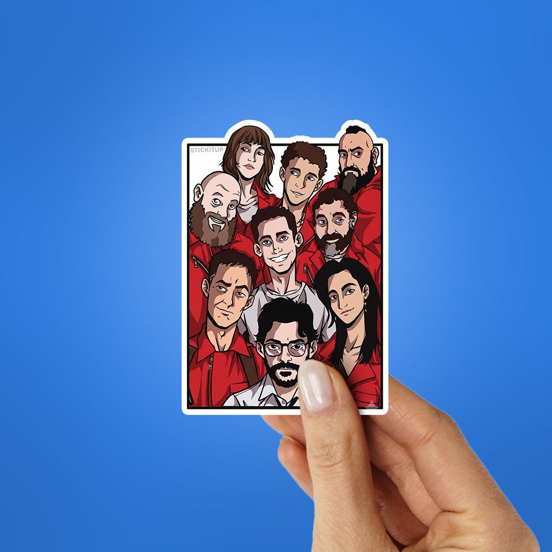 Heist Sticker