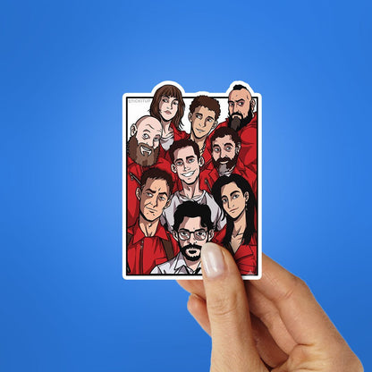 Heist Sticker