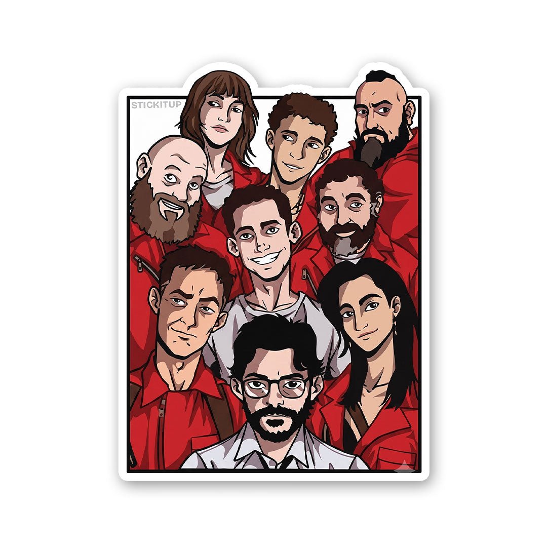 Heist Sticker