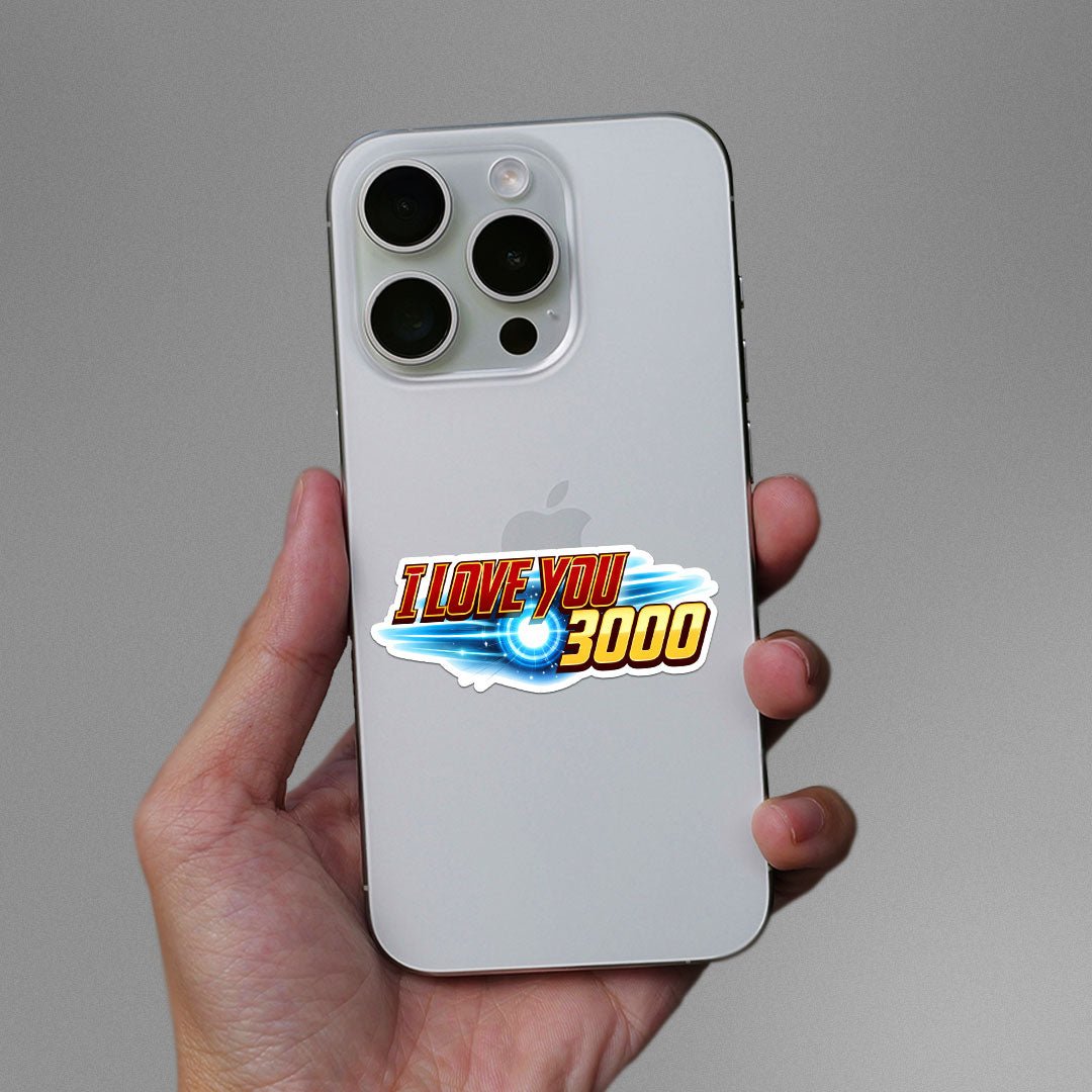 I Love You 3000 Sticker