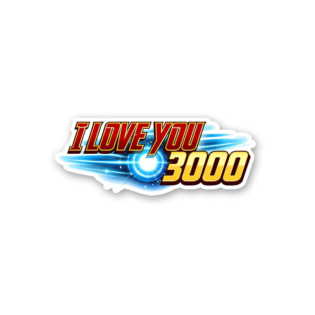 I Love You 3000 Sticker