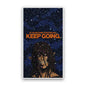 Keep Going Demon Face Glitter Sticker