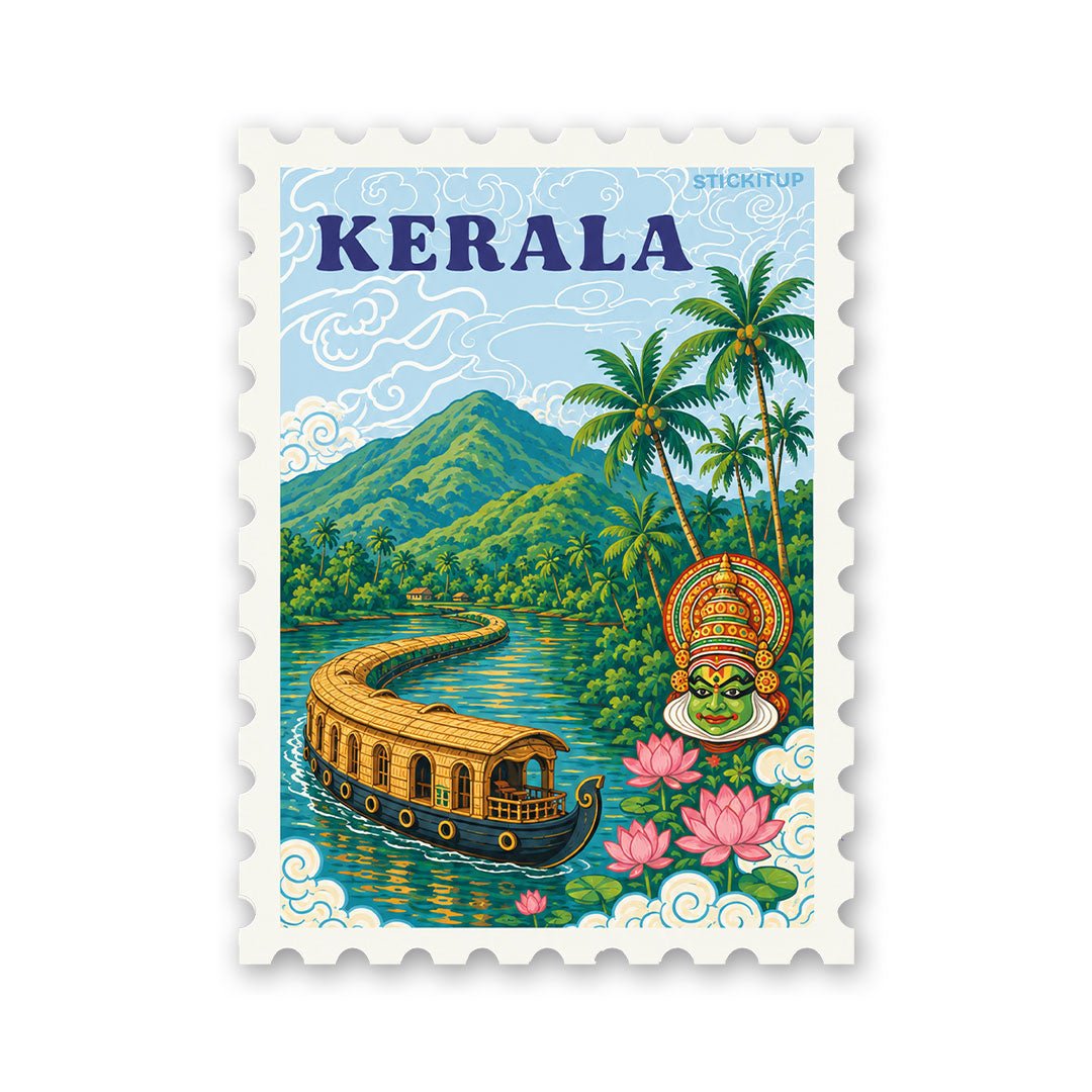 Kerala Stamp Sticker