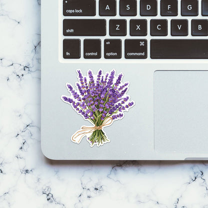 Lavender Flowers Sticker