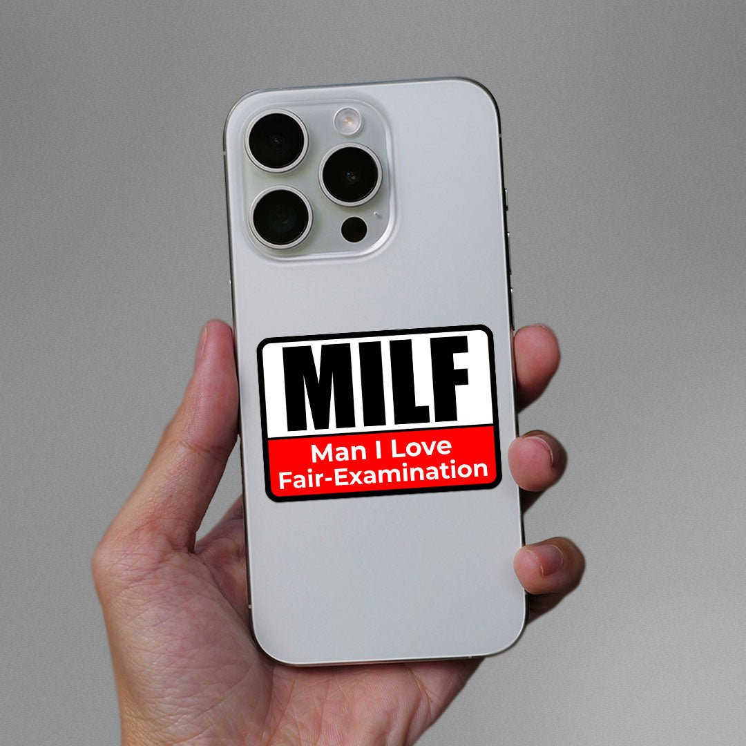 Man I Love Fair-Examination Sticker