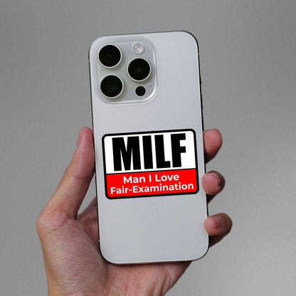 Man I Love Fair-Examination Sticker