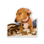 Meme Dog Portrait Sticker