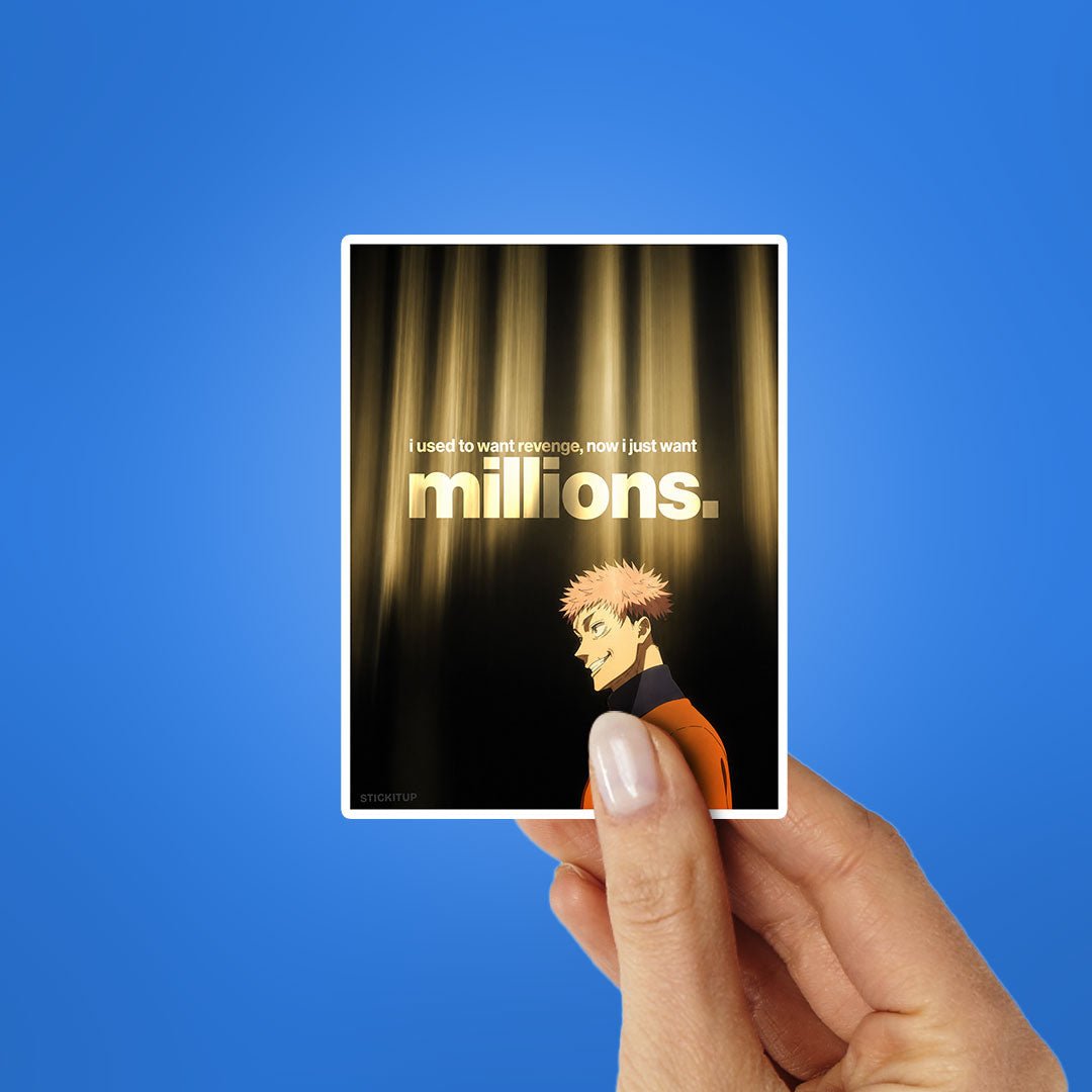 Millions Sticker