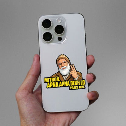 Mitron Apna Apna Dekh Lo Sticker